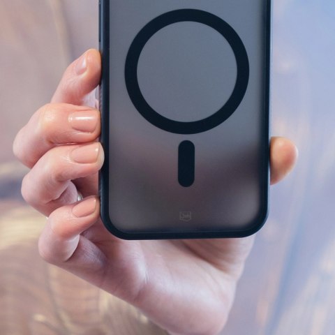 Etui 3mk Smoke MagCase z MagSafe na iPhone 15 Pro Max - półprzezroczyste