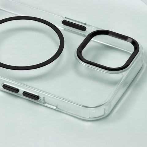 Nakładka Clear Thin Mag do iPhone 16 Pro 6,3" czarna