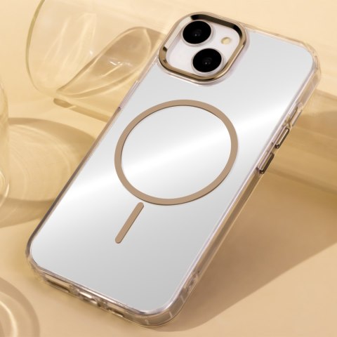 Nakładka Clear Thin Mag do iPhone 16 Pro 6,3" złota