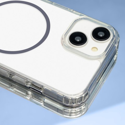 Nakładka Anti Shock Thin Mag do iPhone 12 / 12 Pro 6,1" szara