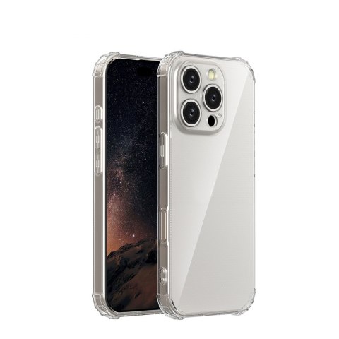 Nakładka Anti Shock 1,5 mm do iPhone 17 Air 6,6" transparentna big hole