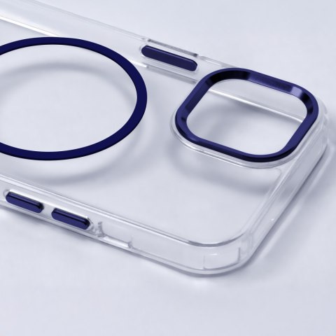 Nakładka Clear Thin Mag do iPhone 17 Air 6,6" niebieska