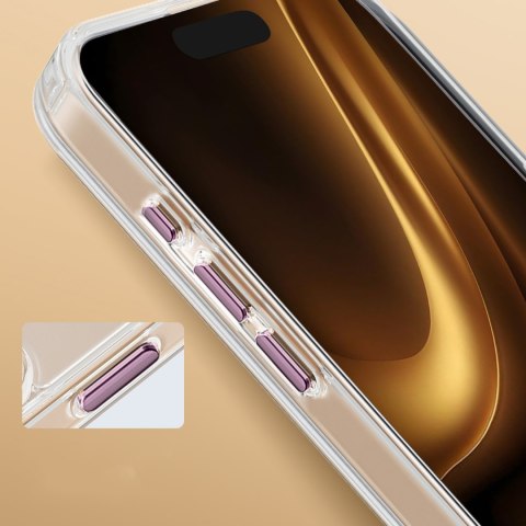 Nakładka Clear Thin Mag do iPhone 17 Air 6,6" różowa