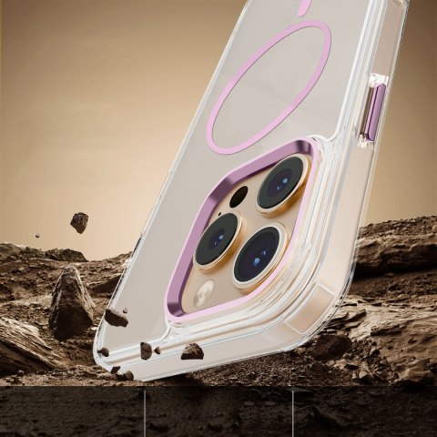 Nakładka Clear Thin Mag do iPhone 17 Air 6,6" różowa