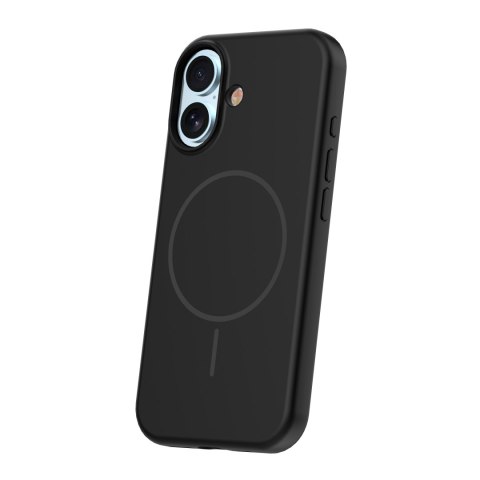 Nakładka Silicone Thin Mag do iPhone 17 6,3" czarna