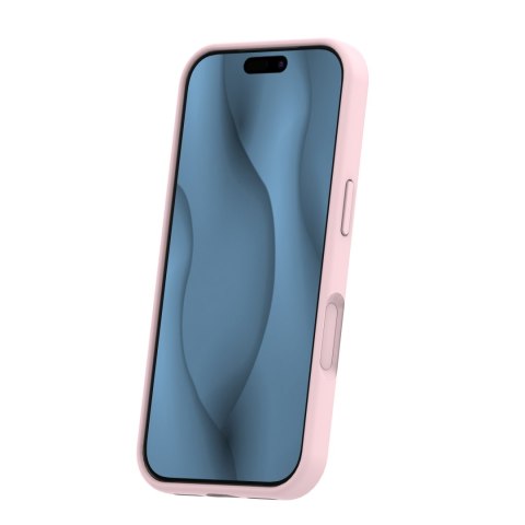 Nakładka Silicone Thin Mag do iPhone 17 Pro 6,3" jasnoróżowa