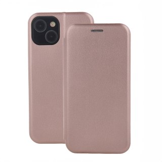 Etui Smart Diva do iPhone 17 6,3" różowo-złote