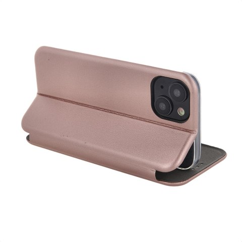 Etui Smart Diva do iPhone 17 6,3" różowo-złote