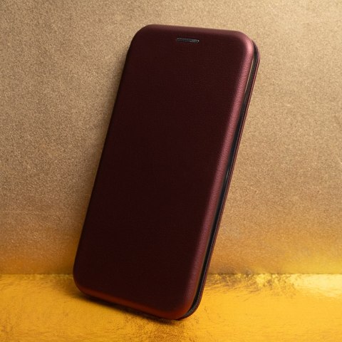 Etui Smart Diva do iPhone 17 Pro 6,3" burgundowe