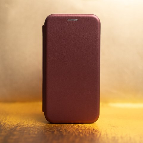 Etui Smart Diva do iPhone 17 Pro 6,3" burgundowe