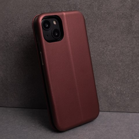 Etui Smart Diva do iPhone 17 Pro 6,3" burgundowe