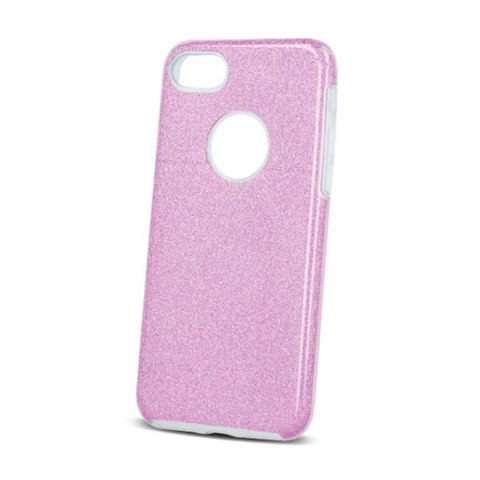 Nakładka Glitter 3w1 do iPhone 17 Pro 6,3" różowa