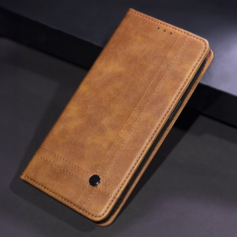 Etui Smart Seam do Samsung Galaxy A17 4G / A17 5G brązowe
