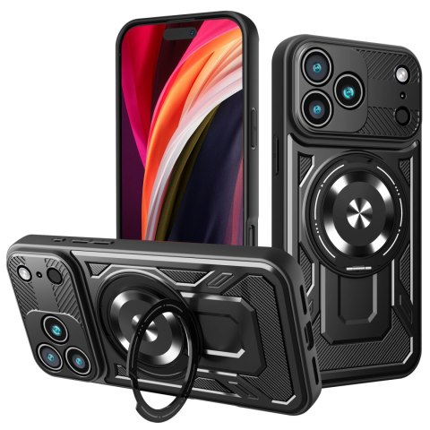 Nakładka Defender Armor Mag do iPhone 17 Pro Max 6,9" czarna