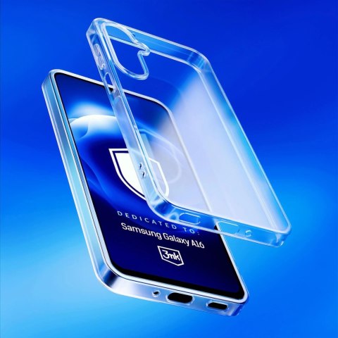 Etui 3mk Clear Case na Samsung Galaxy A16 - przezroczyste
