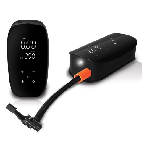 LTC Elektryczna pompka rowerowa/samochodowa kompresor power bank LCD 6000mAh USB-C