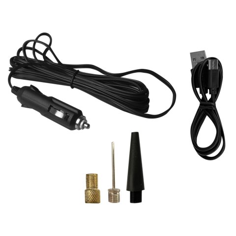 LTC Elektryczna pompka rowerowa/samochodowa kompresor power bank LCD 6000mAh USB-C