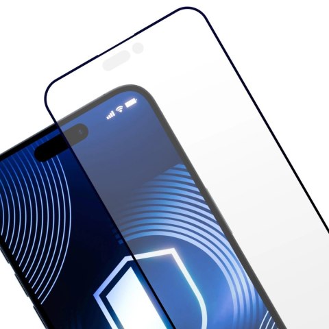 Szkło hartowane 3mk HardGlass Matt Max na iPhone 16 Plus