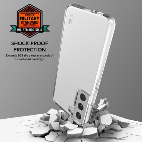 Ugly Rubber nakładka Pure do Samsung Galaxy S22 transparentna Ugly Rubber nakładka Pure do Samsung Galaxy S22 transparentna