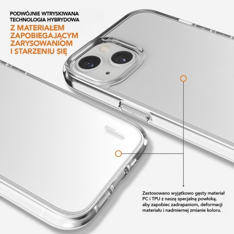 Ugly Rubber nakładka Pure do iPhone 15 6,1" transparentna Ugly Rubber nakładka Pure do iPhone 15 6,1" transparentna