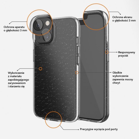 Ugly Rubber nakładka Vogue do iPhone 6G / 7G / 8G / SE 2 / SE 4 czarna