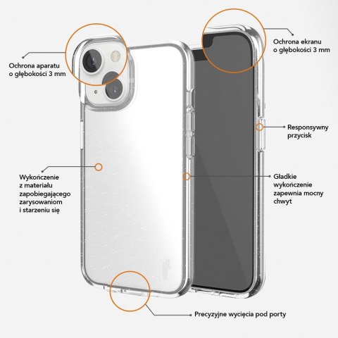 Ugly Rubber nakładka Vogue do iPhone X / Xs transparentna Ugly Rubber nakładka Vogue do iPhone X / Xs transparentna