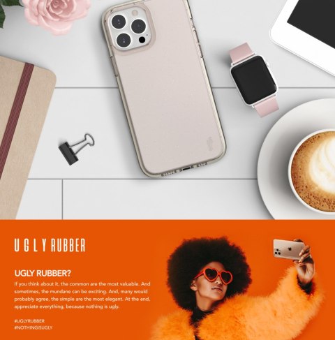 Ugly Rubber nakładka Vogue do iPhone X / Xs transparentna Ugly Rubber nakładka Vogue do iPhone X / Xs transparentna