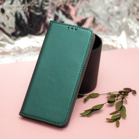 Etui Smart Magnetic do Motorola Edge 60 Pro 5G ciemnozielone