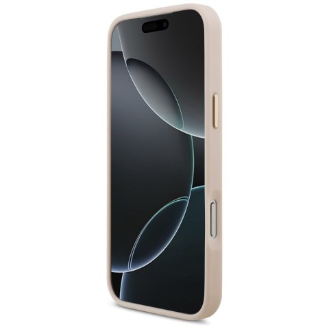 Karl Lagerfeld nakładka PU leather case with Karl script logo and metal camera buttons do iPhone 17 Pro Max czarna