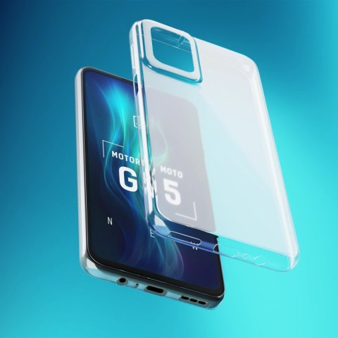 Etui 3mk Clear Case na Motorola Moto G55 5G - przezroczyste