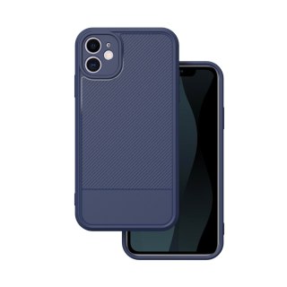 Nakładka Simple Carbon do iPhone 11 niebieska