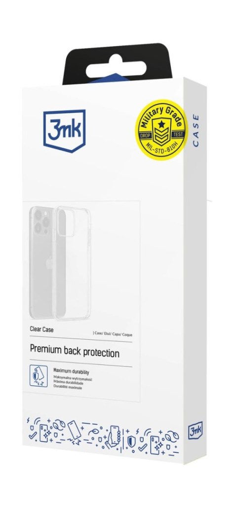 Etui 3mk Clear Case na Samsung Galaxy A06 - przezroczyste