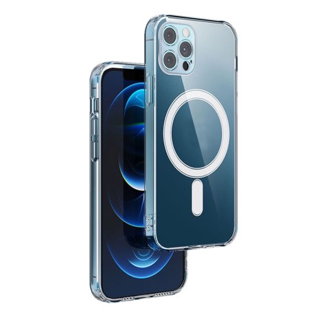 Nakładka Anti Shock 1,5 mm Mag do iPhone 17 Pro 6,3" transparentna camera protection open ring