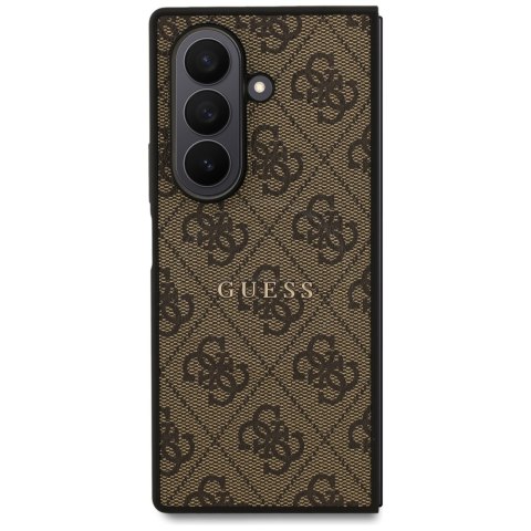 Guess nakładka 4G Classic MagSafe do Samsung Galaxy Z Fold7 brązowa