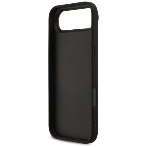 Guess nakładka 4G Printed Stripes MagSafe do iPhone 17 Air czarna