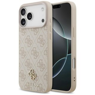Guess nakładka 4G Small 4G and Classic MagSafe do iPhone 17 Pro Max różowa