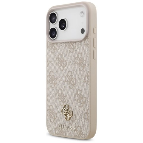 Guess nakładka 4G Small 4G and Classic MagSafe do iPhone 17 Pro Max różowa