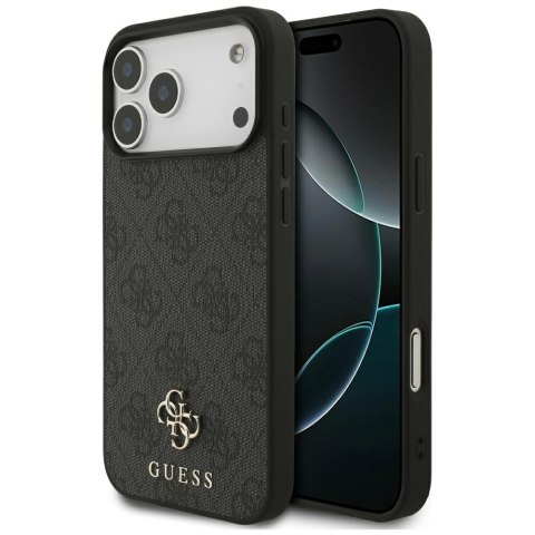Guess nakładka 4G Small Classic Logo MagSafe do iPhone 17 Pro Max czarna