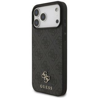 Guess nakładka 4G Small Classic Logo MagSafe do iPhone 17 Pro Max czarna