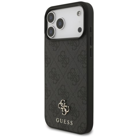 Guess nakładka 4G Small Classic Logo MagSafe do iPhone 17 Pro Max czarna