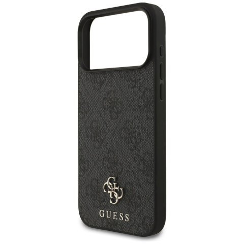 Guess nakładka 4G Small Classic Logo MagSafe do iPhone 17 Pro Max czarna