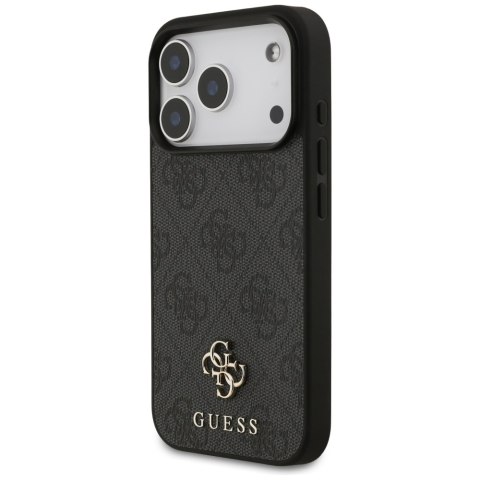 Guess nakładka 4G Small Classic Logo MagSafe do iPhone 17 Pro czarna