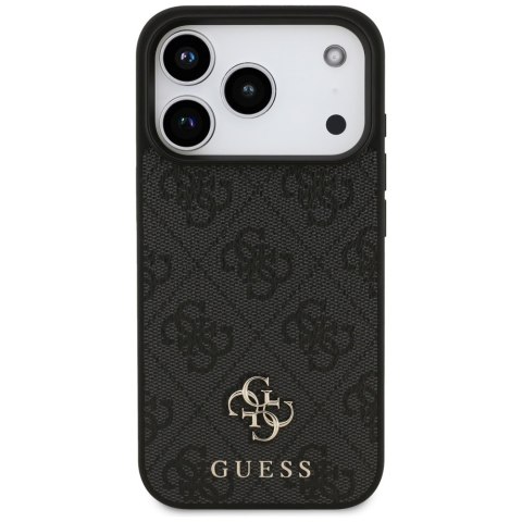 Guess nakładka 4G Small Classic Logo MagSafe do iPhone 17 Pro czarna