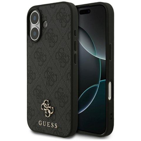 Guess nakładka 4G Small Classic Logo MagSafe do iPhone 17 czarna