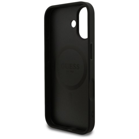 Guess nakładka 4G Small Classic Logo MagSafe do iPhone 17 czarna
