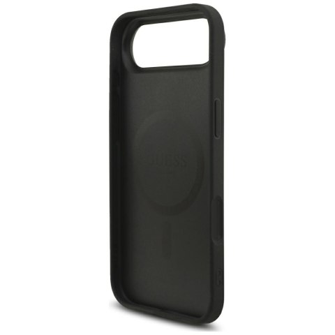 Guess nakładka 4G Strap Triangle Logo MagSafe do iPhone 17 Air czarna