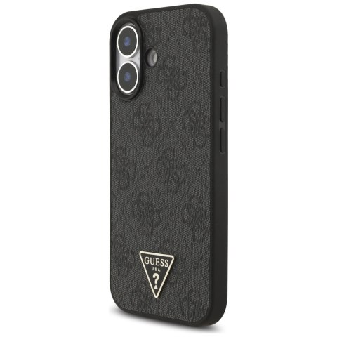 Guess nakładka 4G Strap Triangle Logo MagSafe do iPhone 17 czarna