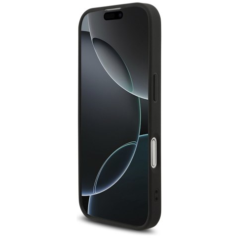 Guess nakładka 4G Strap Triangle Logo MagSafe do iPhone 17 czarna