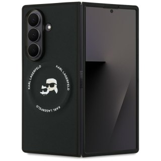 Karl Lagerfeld nakładka Karl&Choupette Logo MagSafe do Samsung Galaxy Z Fold7 czarna