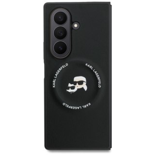 Karl Lagerfeld nakładka Karl&Choupette Logo MagSafe do Samsung Galaxy Z Fold7 czarna